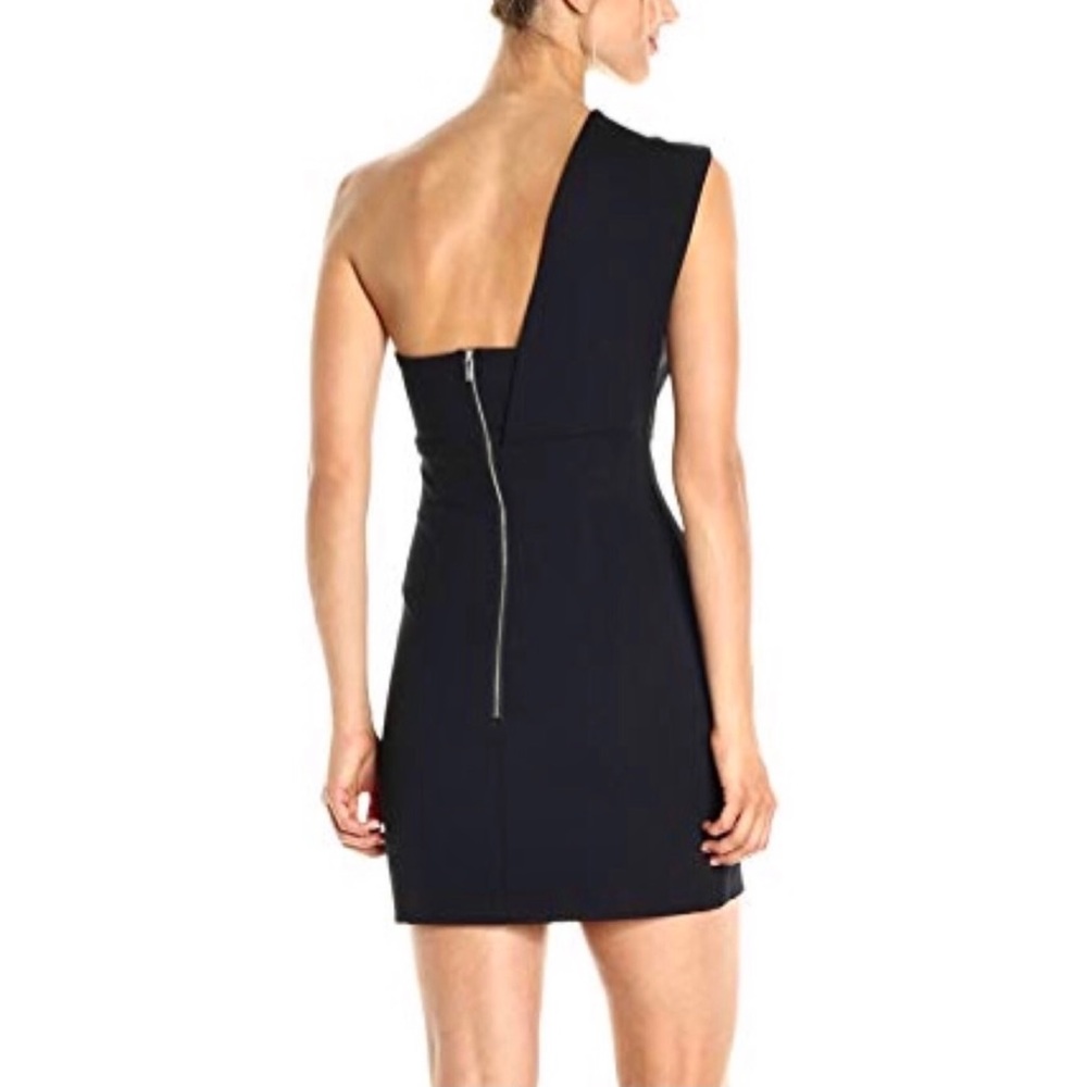 NEW FINDERS KEEPERS BLACK ONE-SHOULDER MINI DRESS - Picture 5 of 8